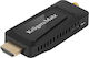 Kruger & Matz Mini Tuner Dvb-t2 H.265 KM9998 Ψηφιακός Δέκτης Mpeg-4 Συνδέσεις HDMI / USB