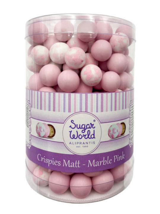 Sugarworld Crispy Jordan Almonds In Round Pink Shape