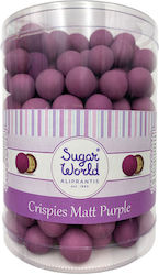 Sugarworld Crispy Jordan Almonds In Round Purple Shape Sugarworld Crispy Jordan Almonds In Round Purple Shape