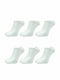 365 Charm Socks Дамски Чорапи Бели 6 Броя
