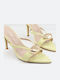 Damen Sandalen Gelbe