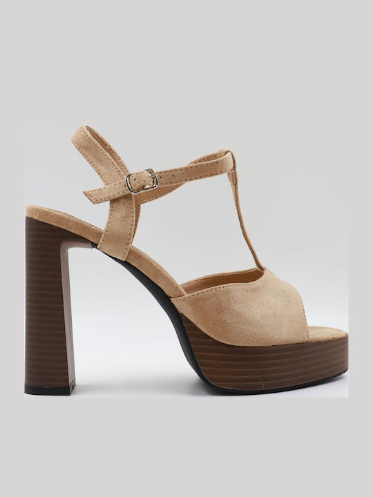 Sweetshoes Πέδιλα Καφέ