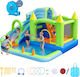 Vevor Φουσκωτό Splash & Play Κάστρο με Τραμπολίνο & Τσουλήθρα για 3+ Ετών