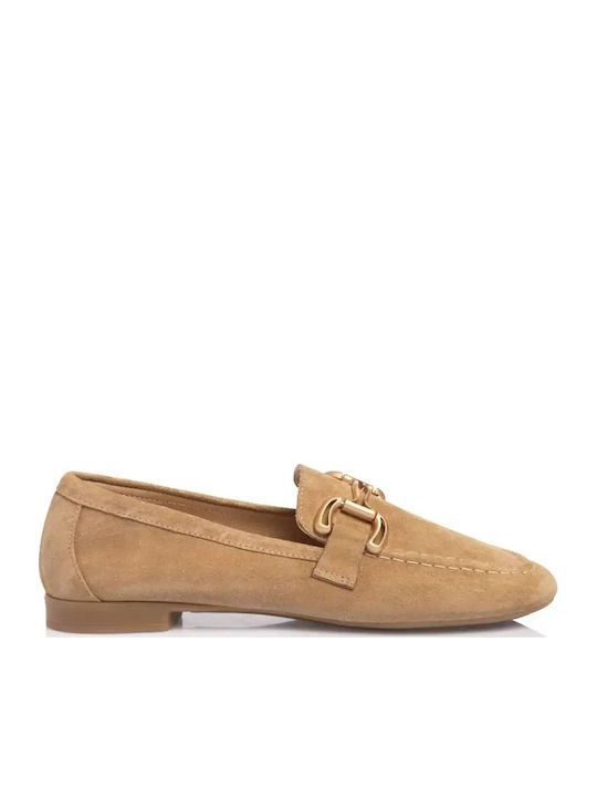 Day2day Γυναικεία Loafers σε Μπεζ Χρώμα