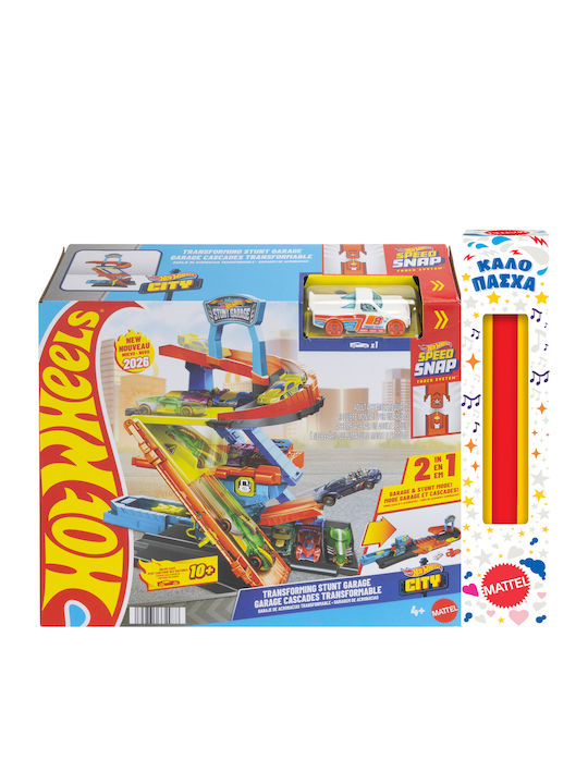 Easter Candle With Toy City Polymorphic Garage Track For 4+ Age Hot Wheels