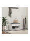 Mobilier Hol cu Bancă Alb 63x38x45cm