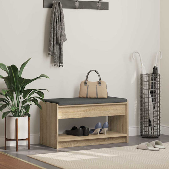 Mobilier Hol cu Bancă Maro 83x38x45cm
