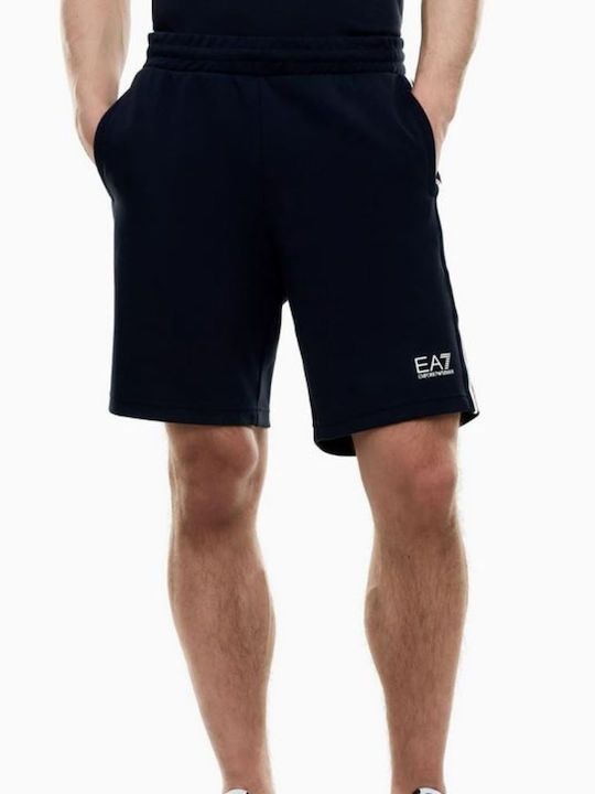 Emporio Armani Pantaloni Scurți Sport Bărbați Albastru Marin