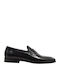 Leather Men's Loafers in Black Colour