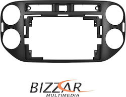 F-ct-vw0083bl Πρόσοψη Καλωδίωση & Canbus Box Vw Tiguan Tablet 9" Black