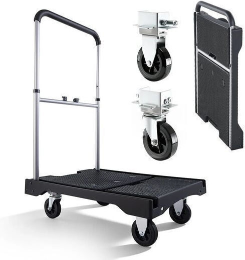 Vivatechnix Platformă de Transport pentru Sarcină de până la 150 kg în Culoare Gri