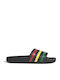 Adilette Aqua Herren Slides Schwarz