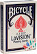 Bicycle E-z-see Lovision Poker Cards Red Blue