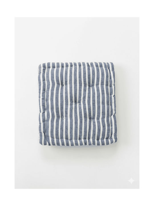 Chios Hellas Μαξιλάρι Καρέκλας Κήπου Blue Jeans 40x40εκ. (Διάφορα Χρώματα)