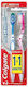 Colgate 360 Max Οδοντόβουρτσα Medium Μπλε-ροζ 2τμχ