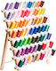 Embroidery Thread Set 63 Spools 500 M Brother Colors