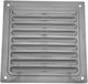 Vent Louver 15x15cm Square With Sieve