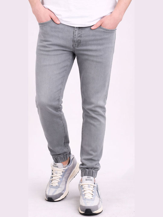 Men's Gray Jeans Pants
