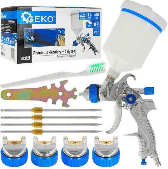 Geko Πιστόλι Βαφής Αέρος HVLP 1.4mm