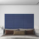 vidaXL Fabric Bed Headboard Blue 60cm