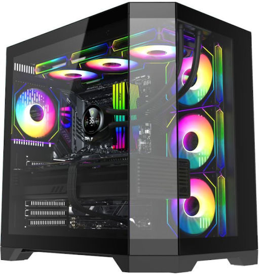 Vengeance Hype-V96 Gaming Desktop PC (Ryzen 7-8700F/32GB DDR5/1.0TB SSD/Radeon RX 9060/No OS)