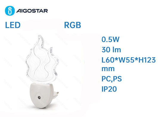 Aigostar LED Night Light with Photocell