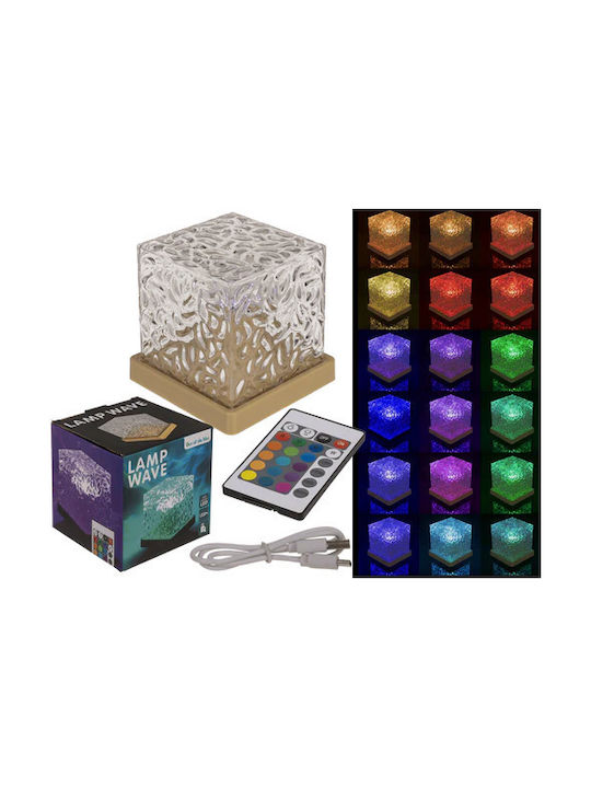 Zmart Imports Decorative Table Lamp 11.5x11.5x11.5cm