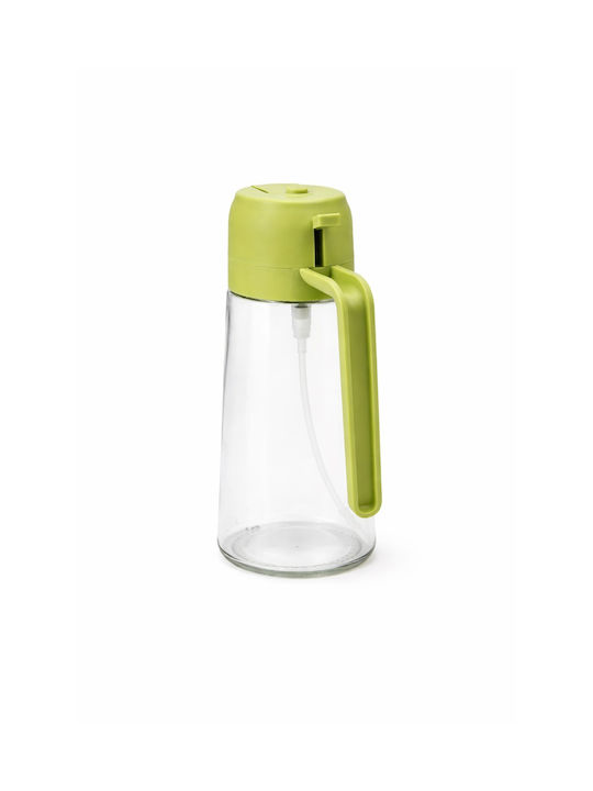 Sidirela Δοχείο Λαδιού Σπρέι Γυάλινο 440ml Πράσινο