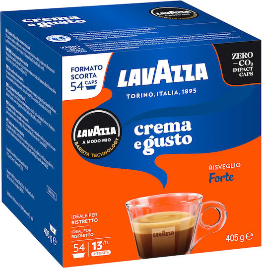 Lavazza Κάψουλες Espresso Crema Συμβατές με Μηχανή LavAzza Blue 54caps