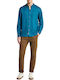 Men's Chino Elastic Regular Fit Brown Trousers