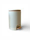 Dream House Plastic Bathroom Bin 7lt Beige