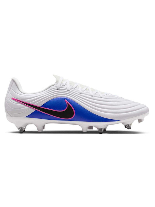 Nike Tiempo Football Shoes with Cleats White