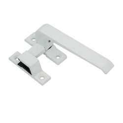 Aluminum Window Latch White Rubber