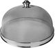 Espiel Food Cover for Cake Stand from Inox Steel 26cm in Grey Colour SIT101K4 4 Pieces