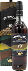 Bowmore Single Malt Ουίσκι 19 Ετών Σκωτίας σε Κουτί 43% 700ml