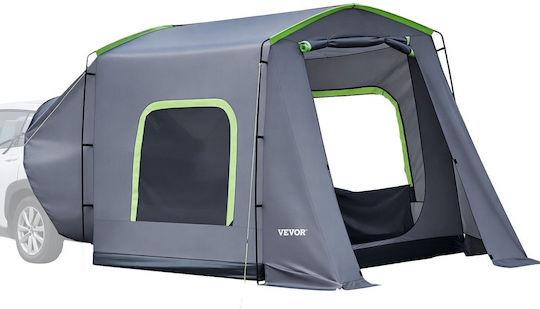 Vevor Camping Tunnel Car Tent Gray 4 Seasons for 9 People 323x244x220cm