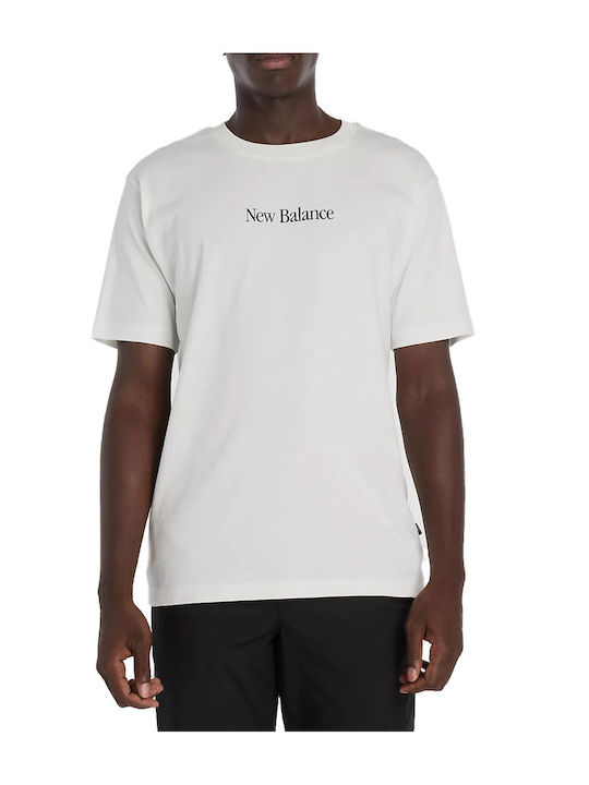 New Balance Αθλητικό T-shirt Sea Salt