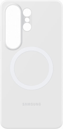 Samsung Magnet Back Cover Silicone White (Galaxy S26 Ultra)