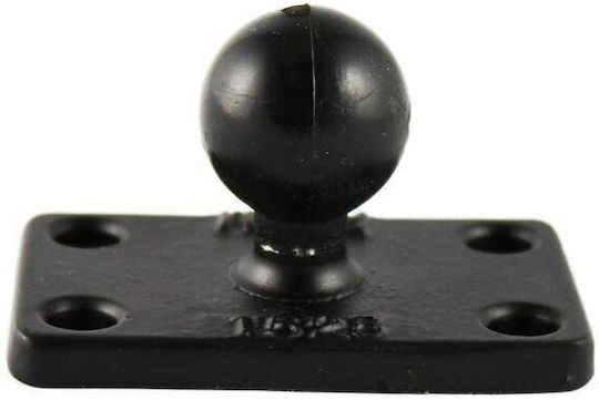 Ram Mounts Bază Cu Bilă Ram Model Cu 4 Găuri 1" X 2" Mărime B Multicolor