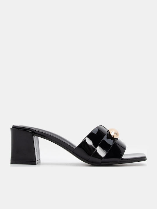 Luigi Black Sandals