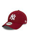 New York Yankees Kappen New Era 9twenty Essential Burgundisch