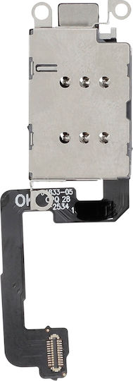 Clappio Sim Reader Compatible Iphone 17 Slot Nano Sim Card To Solder On Motherboard Black