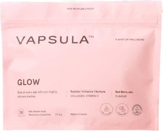 Nespresso Kapsel Set Vitamine Vapsula Glow 28 Stück