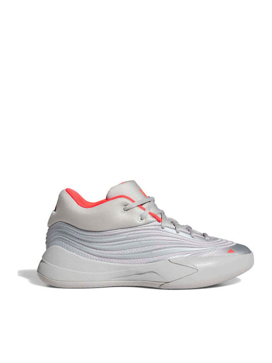 adidas Dame X Μπασκετικά Παπούτσια Silver Metal...