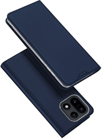 Dux Ducis Skin Book Synthetisches Leder / Silikon Blau (OnePlus 15)