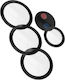 Clappio Replacement Lens Rear Camera Galaxy S22 Ultra Transparent