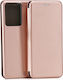 Beline Magnetic Book Silikon / Synthetisches Leder Rose Gold (Realme 14T)