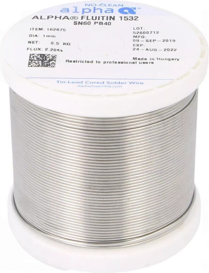 Калай Alpha Sn60pb40 0.5kg 0.5mm 500 G