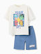 Kids Set with Shorts Summer 2 Pieces Blue