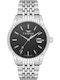 Ferro Men's Battery Watch With Silver Metal Bracelet